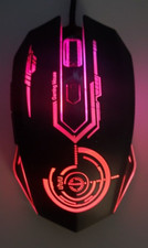 Uhuru Optical Wired Multicolor Gaming Mouse 3200 Max DPI / 6 Buttons picture