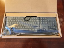 MSI VIGOR GK30 US LED Gaming Keyboard OPEN BOX - CLEAN- NEW picture