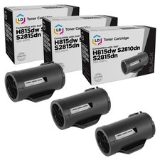 Compatible Toner Cartridge Replacement for Dell 593-BBML F9G3N (Black, 3-Pack) picture