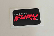 GENUINE Kingston FURY Logo Sticker Brand New picture