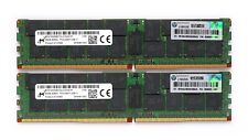 Micron 128GB (2x 64GB) PC4-2400T Server RAM MTA72ASS8G72LZ-2G3A1PL HP 809085-091 picture