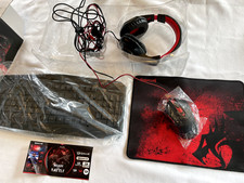 NEW Redragon S101-BA-2 Gaming Essentials 4 in 1 Keyboard/Mouse/Headset/Mousepad  picture