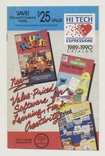 Hi Tech Expressions 1989-90 Catalog Games Computer Software Disney Sesame Street picture