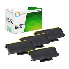 TCT 4PK TN650 Black Compatible Toner For Brother HL 5340d 5370dw MFC 8480dn picture