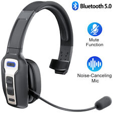 Trucker Wireless Bluetooth Headset with Mic Noise Cancelling for Cell Phones PC picture