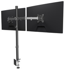 Suptek Dual Monitor Desk Mount, Adjustable Arm 17