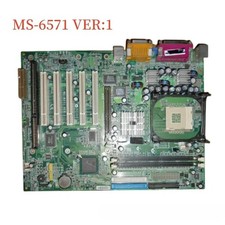 For MSI MS-6571 Motherboard Socket 478 DDR1 ATX Mainboard 100% Tested Fast Ship picture