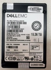 DELL EMC SAMSUNG PM1643A 15.36TB SSD SAS 12Gb/s MZILT15THALA-00AC9 MZ-ILT15TC picture