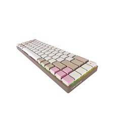 CHERRY MX-LP 2.1 COMPACT WIRELESS GAMING KEYBOARD. RGB MX SILVER -  KHAKI PINK picture