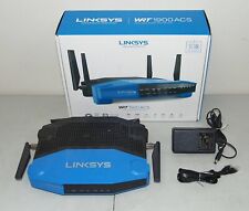 Nice Works LINKSYS #WRT1900ACS 1300 Mbps 4 Port Dual-Band Wi-Fi ROUTER picture