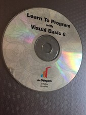 learn to program with Visual Basic 6, Active Path, 1998, CD picture