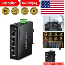 Industrial Fast Ethernet DIN-Rail Switch, TI-E50 picture