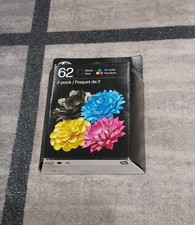 Genuine HP 62 Black & Tri-Color Ink Cartridges N9H64FN Dated 11/2027+ New D picture
