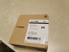 Canon PFI-110BK  Black Ink (160ml) for imagePROGRAF TX-Series GENUINE SEALED picture