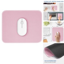 ZYAOTWQZ Pink Mouse Pad, Nice And Cute Mouse Pad, Splash-Proof Textured 10.2 x picture