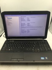 DELL LATITUDE E5520 - BOOTS TO BIOS - INTEL I5 2430 - NO RAM - READ DESCRIP -BB picture