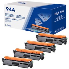2/4PK CF294A 94A Toner Cartridge Fits For HP LaserJet Pro M118dw M148dw M149 lot picture