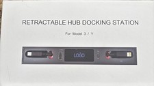 Retractable Hub Docking Station For Model 3/Y  NIB picture