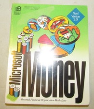 New Sealed Microsoft Money 1992 Version 2.0 Vintage picture