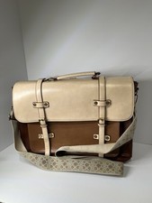 Sombre Vintage Briefcase-Ecosusi-With Detachable Shoulder Strap-E179-Cross List picture