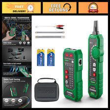 Multi-Function Network Cable Tester RJ11 RJ45 CAT5/6 POE Continuity Tracer - Gre picture