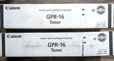 ✨ Canon 9634A003AA GPR-16 Black Toner Cartridge Lot of 2✨ picture