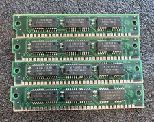 16MB 4 x 4MB 30-Pin SIMM 70ns Silver 9bit FPM Memory PC, IBM 286/386 *TESTED* picture