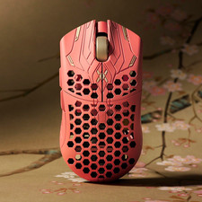 Finalmouse ULX Sakura Pink Wired Optical Gaming Mouse 8000 DPI 5 Button picture