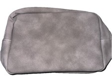 NWT Faux Suede Zip  Tech Case With Inside Mesh Pockets And Heavily Padded Sides picture