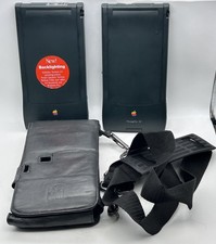 Lot OF 2 Vintage Collectible Apple Newton MessagePad 130 W/CARDS CASE AND STYLIS picture