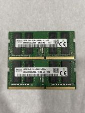 SK Hynix 16GB Lot Of 2 - 2Rx8 PC4 2666V Laptop Memory RAM picture