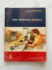 Atari Disk Operating System II Reference Manual 400 800 Vintage Computer Book picture