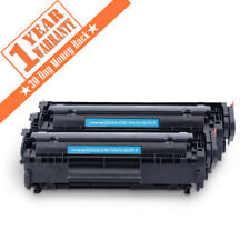 2 Pcs Q2612A 12A Toner Cartridge Replacement For HP LaserJet 1015 1020 1022 1012 picture