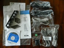 Eaton 5P UPS Power + Serial + USB Cables Users Guide CD Rom Brackets and More picture