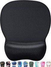 MROCO Ergonomic Mouse Pad with Gel Wrist Rest, Comfortable Mousepad Black  picture
