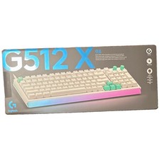 Logitech G G512 X 98 Wired Illuminated Gaming Keyboard White English QWERTY picture