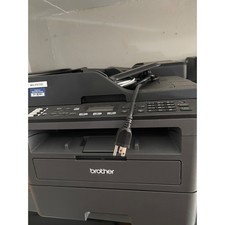 Brother MFC-L2710DW Monochrome Laser All-in-One Wireless Printer Gray Black picture