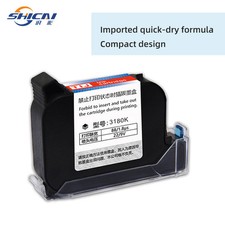 3 PCS 12.7mm TIJ 2.5 Solvent Ink Cartridge for Non-Porous Surface Coding picture