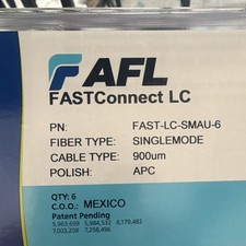 20 boxes of 6AFL FASTConnect GREEN apc picture