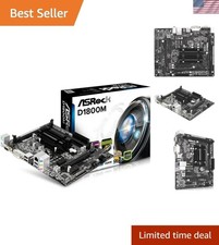 Versatile ASRock D1800M Micro ATX Board with Intel J1800 - Perfect PC Upgrade picture