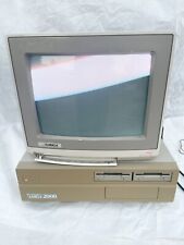 VINTAGE COMMODORE AMIGA COMPUTER MONITOR 1080: POWERS ON With Extras And Box picture
