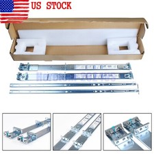 Dell PowerEdge R330 R430 R740 R6415 R640 1U Static Ready Rail Rails Kit 053D7M picture