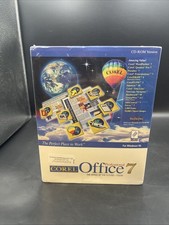 1996 VINTAGE Corel Office 7 Professional NEW IN BOX SEALED picture