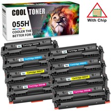 8PK Toner Compatible With Canon 055H W/Chip ImageClass MF741Cdw MF743Cdw MF746Cx picture