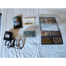 Vintage D-Link DSB-H7 7-Port USB Expansion Hub Boxed Retro PC Mac picture