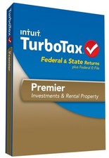 TurboTax Premier 2013 Investments & Rental Win/Mac CD | Full Updates | #1 Expert picture