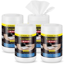 4 Pack 240 Count Electronic Wipes Screen Cleaner Wipes for Computer Laptop Mo... picture