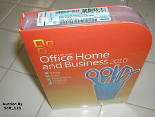 Microsoft Office 2010 Home and Business Licensed For 2 PCs Full Retail Box picture