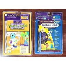 LeapPad Spanish-English Bilingual Book & QuantumPad Smart Guide to 3rd Grade NEW picture
