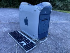 Power Mac G4 M5183 Dual 500 MHz, ATI Rage 128 Pro, Pro Keyboard M7803, OS X 10.2 picture